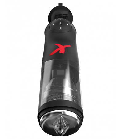 Produse<Sex toy - DELUXE MEGA-BATOR CLEAR/BLACK