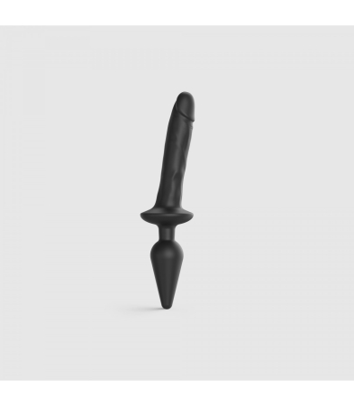 Produse<Sex toy - DILDO SWTICH PLUG-IN REALISTIC BLACK L