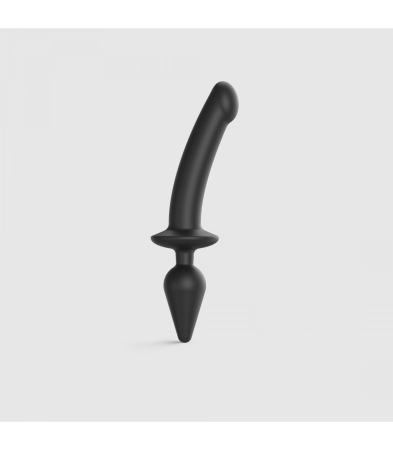 Produse<Sex toy - DILDO SWTICH PLUG-IN-SEMI-REALISTIC BLACK XXL