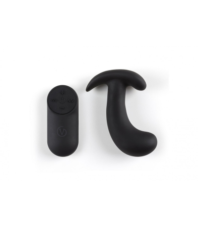 Produse<Sex toy - ERGONOMIC PROSTATE VIBRATOR W/ REMOTE CONTROL