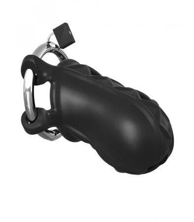 Produse <Sex toy<Body care<Lenjerie intima - EXTREME SILICONE COCK BLOCKER BLACK