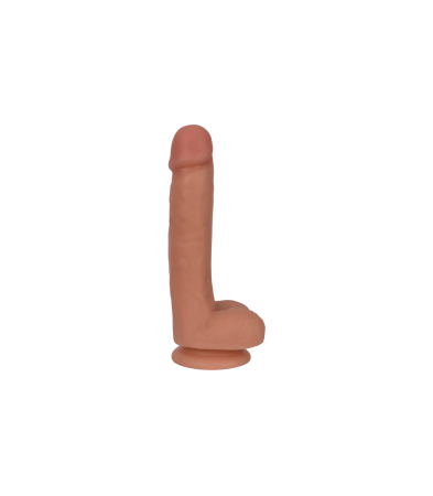Produse<Lenjerie intima - FINE DILDO WITH THINZ FLESH TESTICLES 17'80 CM