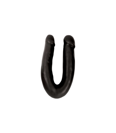 Produse<Lenjerie intima - FINE DOUBLE THINZ BLACK DILDO 33 CM