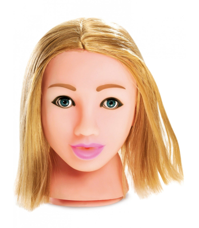 Produse <Sex toy<Body care<Lenjerie intima - FUCK MY FACE MEGA MASTURBATOR - BLONDE LIGHT