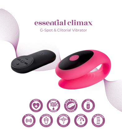 Produse<Sex toy - G-SPOT & CLITORIAL VIBRATOR E12 PINK