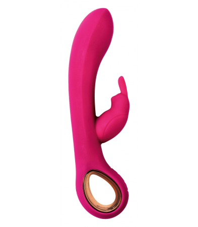 Produse<Sex toy - G-SPOT VIBRATOR WITH CLITORAL STIMULATOR BIA FUCHSIA