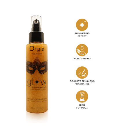 Produse<Sex toy - GLOW SHIMMERING BODY OIL 110 ML