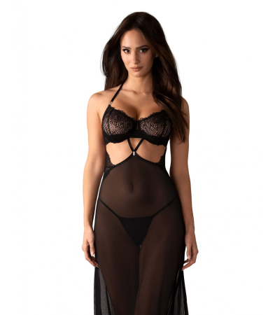 Produse<Sex toy - ILIOSA CHEMISE & THONG 2XL/3XL