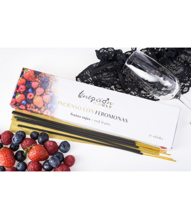 Produse <Body care - INCENSE WITH PHEROMONES RED FRUITS CASE 25 STICKS