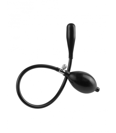 Produse <Sex toy<Body care<Lenjerie intima - INFLATABLE SILICONE ASS EXPANDER BLACK