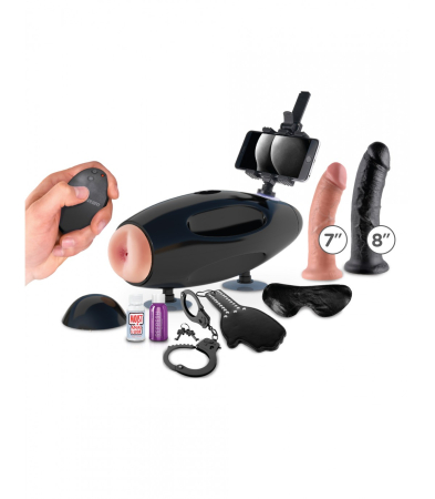 Produse <Sex toy<Body care<Lenjerie intima - INTERNATIONAL EXTREME SEX MACHINE BLACK/LIGHT