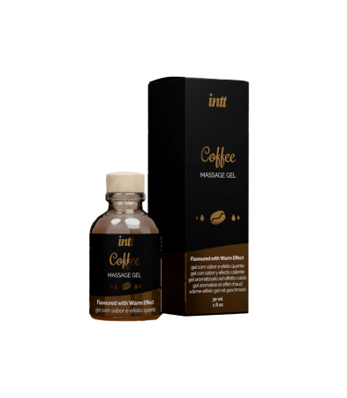 Produse<Sex toy - INTT HEAT EFFECT MASSAGE GEL COFFEE 30 ML