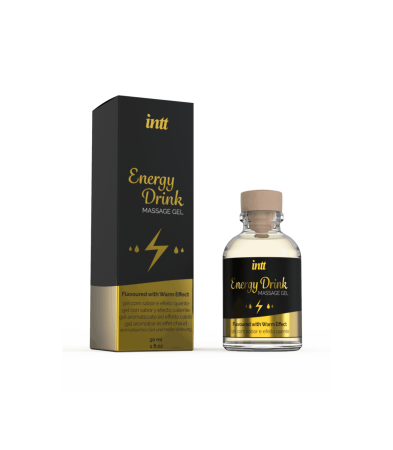 Produse<Sex toy - INTT HEAT EFFECT MASSAGE GEL ENERGY DRINK 30 ML