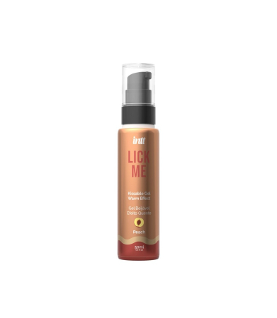 Produse<Sex toy - INTT LICK ME PEACH KISSABLE GEL WITH HEAT 50 ML