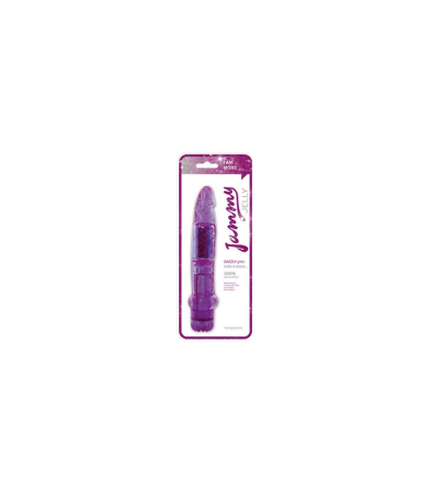 Produse<Sex toy - JAMMY JELLY DAZZLY GLITTER PURPLE VIBRATOR