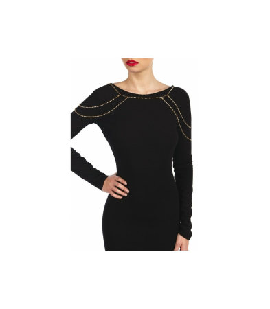 Produse<Sex toy - JULIE SILVER BACK NECKLACE