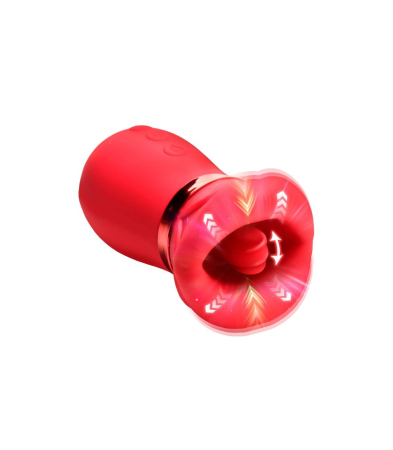 Produse<Lenjerie intima - KISS ME MORE KISS CLITORIS MASSAGER SUCTION AND VIBRATION