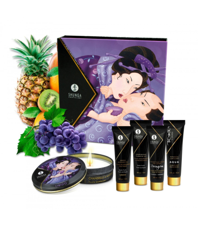 Produse<Lenjerie intima - KIT SHUNGA SECRET GEISHA EXOTIC FRUITS