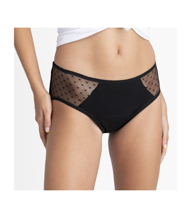 Produse<Lenjerie intima - KIWITAS PLUMETTI BLACK M