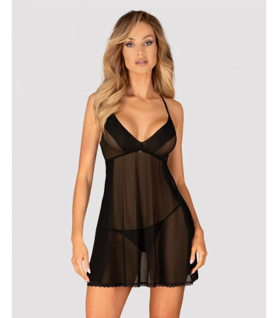 Produse<Sex toy - LATINESA BABYDOLL & THONG M/L