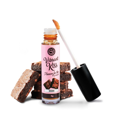 Produse<Sex toy - LIP GLOSS VIBRANT KISS BROWNIE