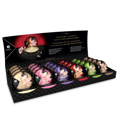 Produse<Lenjerie intima - MASSAGE CANDLE 30ML DISPLAY 24UDS