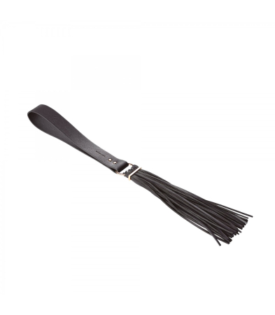 Produse <Sex toy<Body care<Lenjerie intima - MAZE - TASSEL FLOGGER BLACK