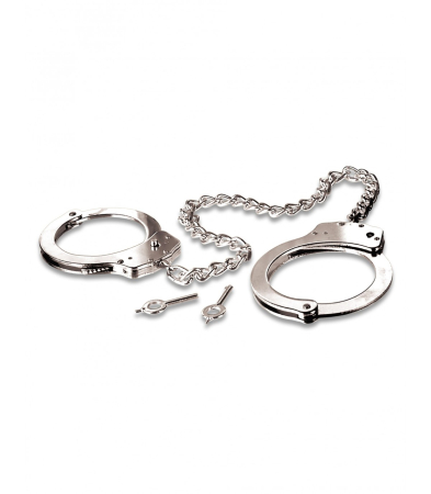 Produse<Lenjerie intima - METAL LEG CUFFS SILVER
