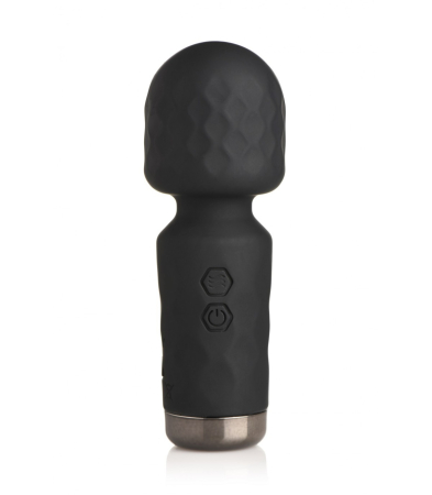 Produse <Body care - MINI RECHARGEABLE WAND MASSAGER BLACK SILICONE