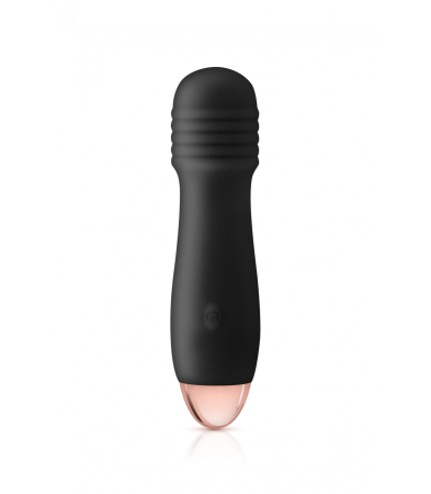 Produse <Sex toy<Body care<Lenjerie intima - MINI VIBRATOR SILICONE RECHARGEABLE BLACK JOYSTICK