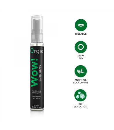 Produse<Sex toy - MOUTH SPRAY WOW! MINT 10 ML