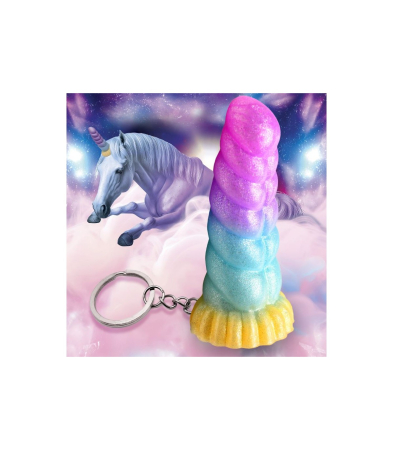 Produse <Body care - MYSTIQUE UNICORN SILICONE KEYCHAIN
