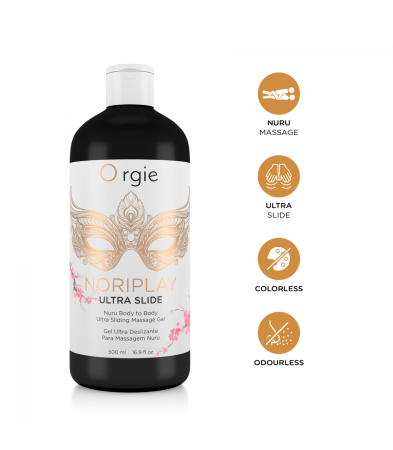 Produse<Sex toy - NURU NORIPLAY ULTRA SLIDE MASSAGE 500 ML