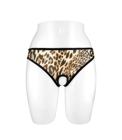 Produse<Sex toy - OPHELIA OPEN LEOPARD SHORTS ONE SIZE