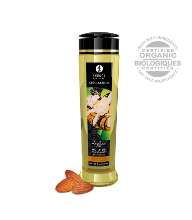 Produse<Lenjerie intima - Organic Massage Oil Sweet Almond 240ml