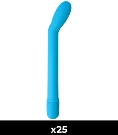 Produse<Sex toy - PACK 25 UNITS CARESS G-SPOT VIBRATOR BLUE