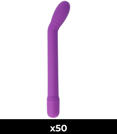 Produse<Sex toy - PACK 50 UNITS CARESS G-SPOT VIBRATOR PURPLE