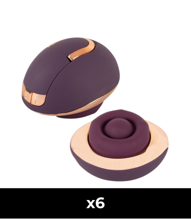 Produse <Sex toy<Body care<Lenjerie intima - PACK 6 UNITS BELOU ROTATING VULVA MASSAGER