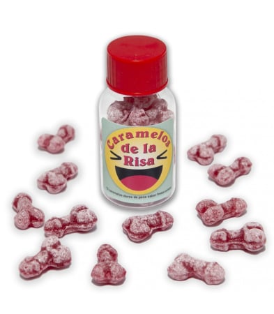 Produse <Body care - PACK OF 12 JARS OF 10 UNITS OF STRAWBERRY-CHERRY LAUGHING PITO CANDIES