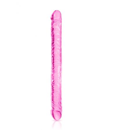 Produse<Sex toy - PINK DOUBLE DILDO 44 CM