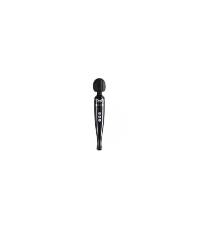 Produse<Sex toy - PIXEY DELUXE BLACK RECHARGEABLE WAND MASSAGER