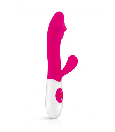 Produse<Sex toy - RABBIT ELYA PINK SILICONE VIBRATOR