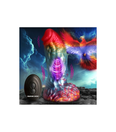 Produse <Body care - RAINBOW PHOENIX SILICONE VIBRATOR