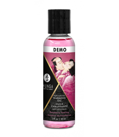 Produse<Lenjerie intima - RASPBERRY HEAT MASSAGE OIL TESTER 60ML