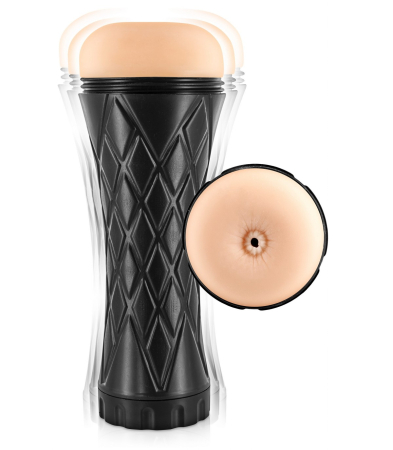 Produse <Sex toy<Body care<Lenjerie intima - REAL BODY ANO W/ VIBRATION MASTURBATOR