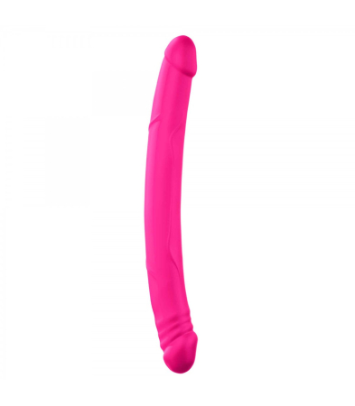 Produse <Body care - REAL DOUBLE SILICONE DILDO DOUBLE DO MAGENTA