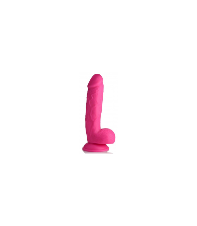 Produse <Body care - REALISTIC DILDO W/ TESTICLES 21 CM PINK
