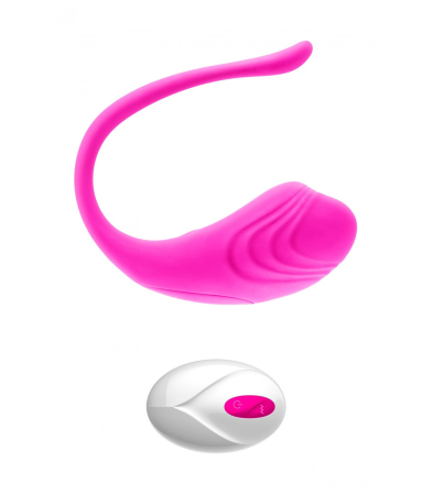 Produse <Sex toy<Body care<Lenjerie intima - RECHARGEABLE PINK VIBRATING EGG WITH CONTROL