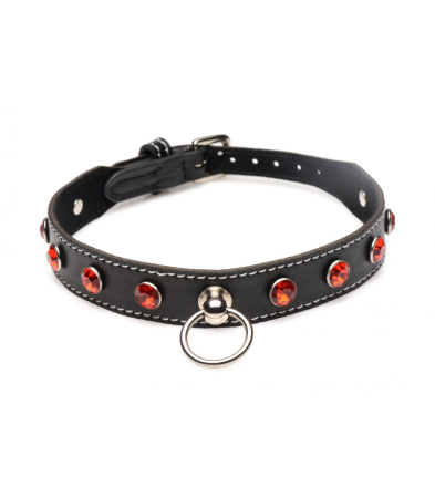 Produse <Body care - RED STONES CHOKER NECKLACE WITH RING