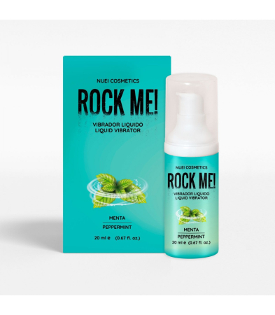 Produse<Lenjerie intima - ROCK ME! LIQUID VIBRATOR MINT 20 ML